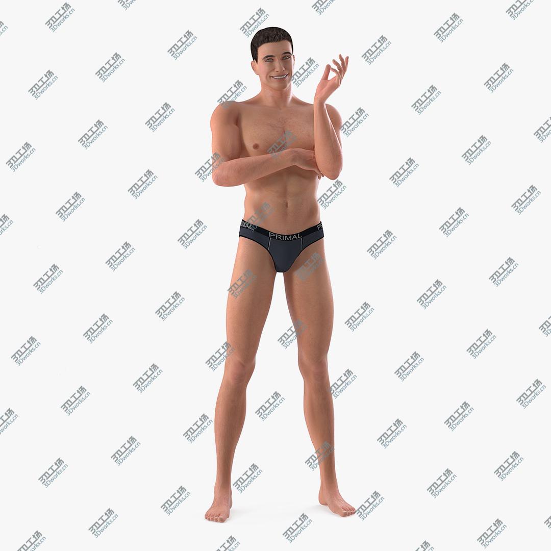 images/goods_img/202104092/Fitness Man Standing Pose model/1.jpg